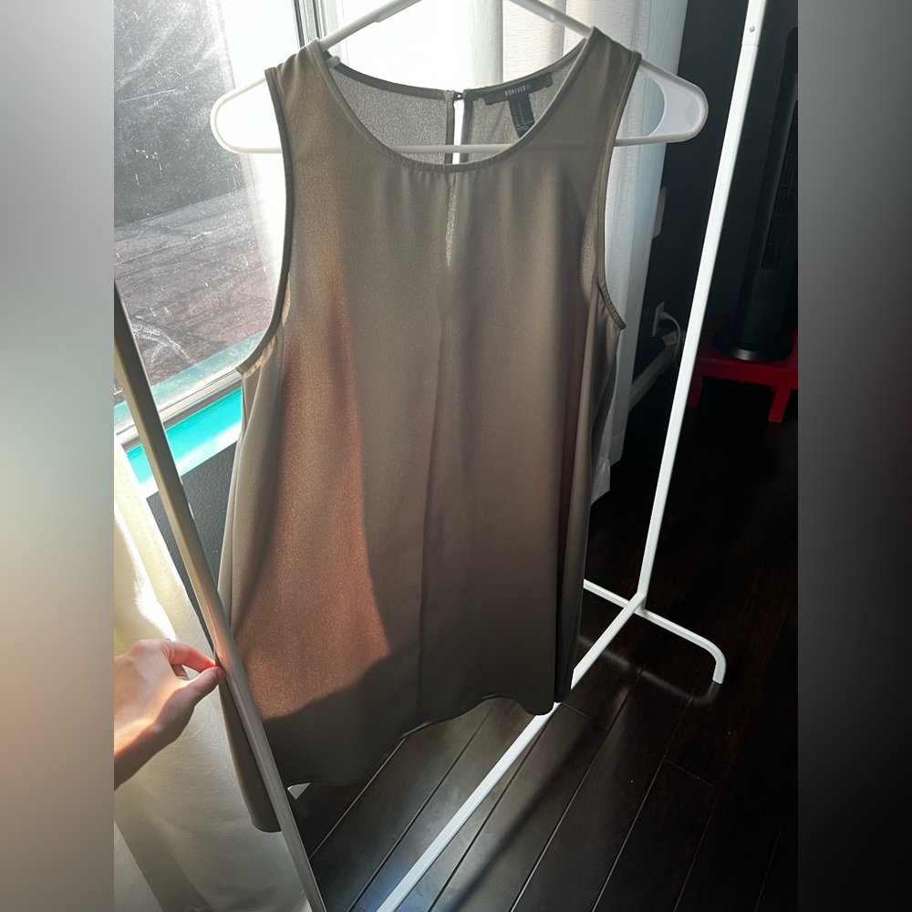 Sage Green Forever 21 Dress
